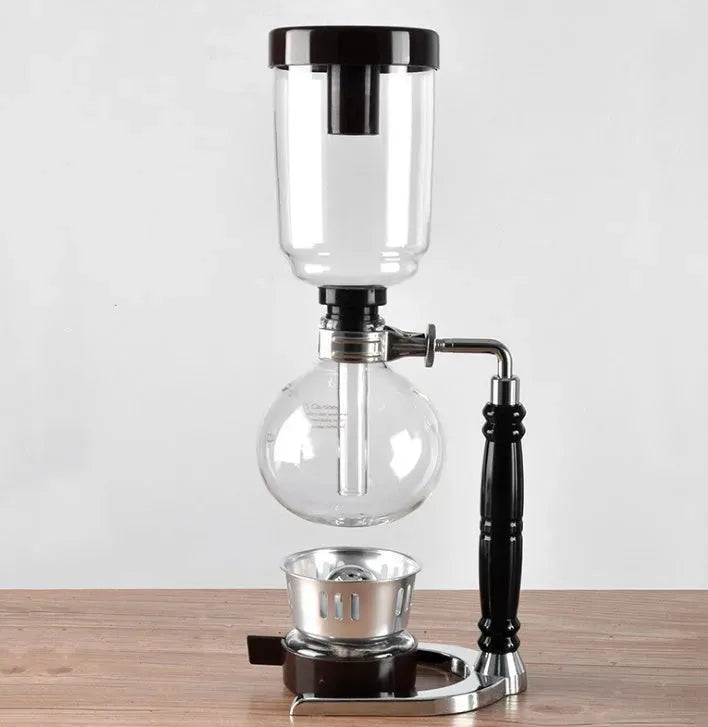 Siphon Coffee Maker Tea Pot Vacuum Coffeemaker Glass Machine - Mug World