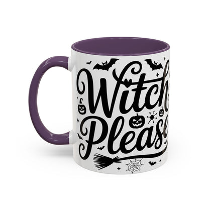 Witch Please Coffee Mug, Halloween Gift, Spooky Decor, Witchcraft Mug, Fall Home Decor, Cute Halloween Present