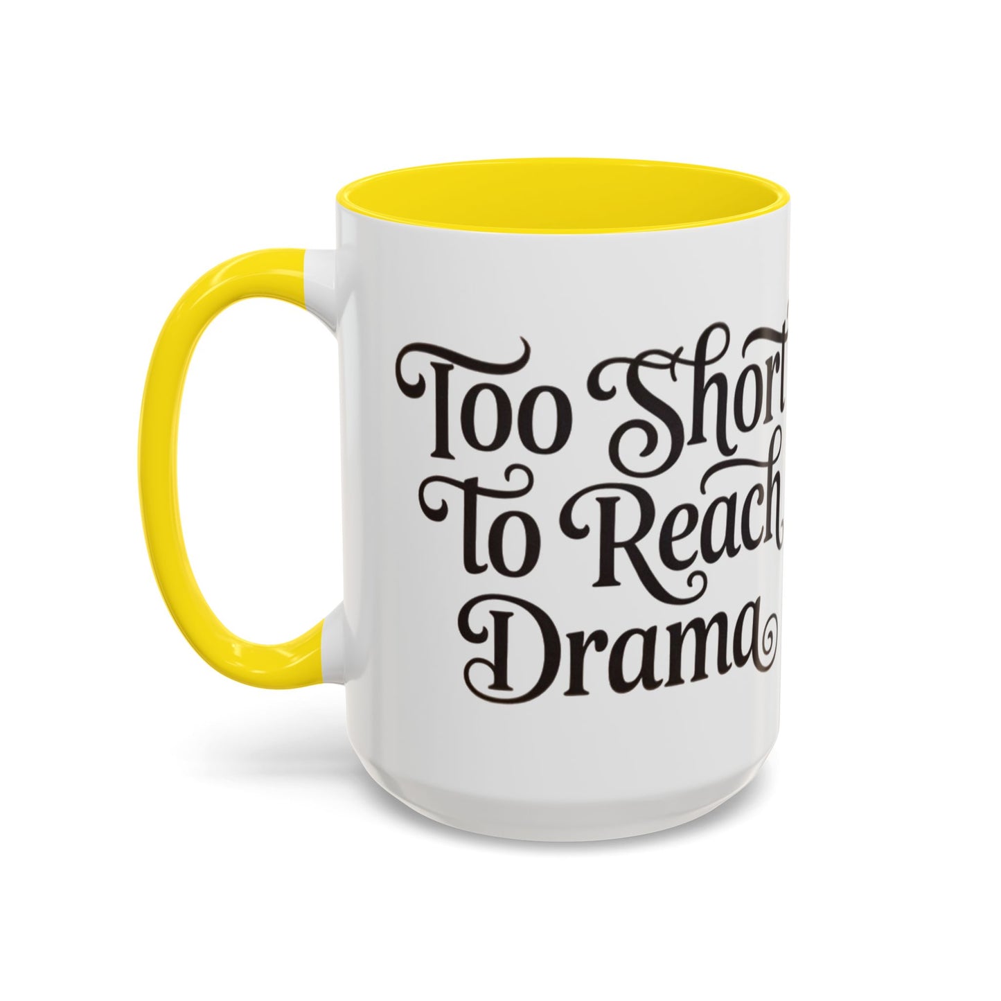 Drama-Free Accent Coffee Mug, Funny Gift, Coffee Lover Mug, Unique Office Mug, Relaxation Mug