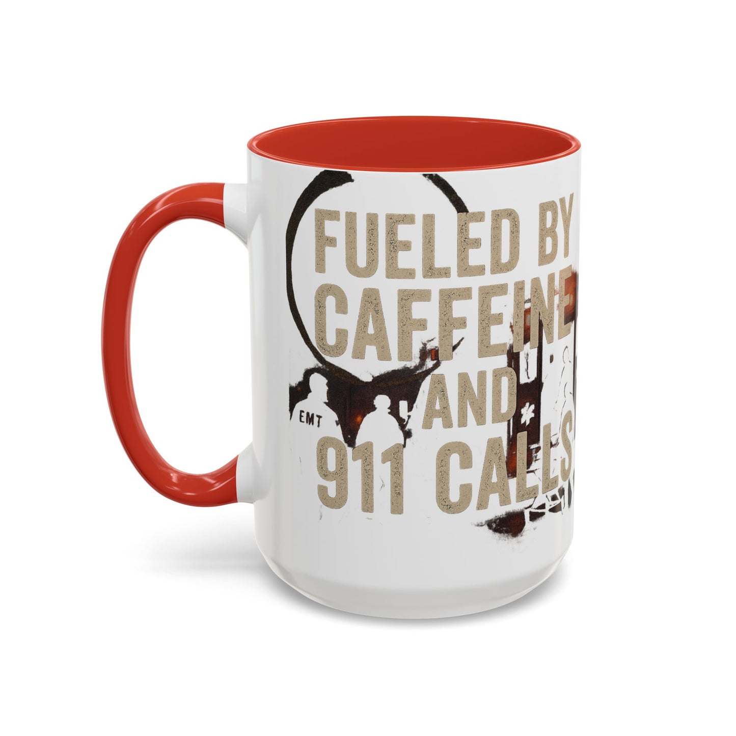 Fueled By Caffeine and 911 Calls – Perfect Gift for EMTs, Nurses, and First Responders