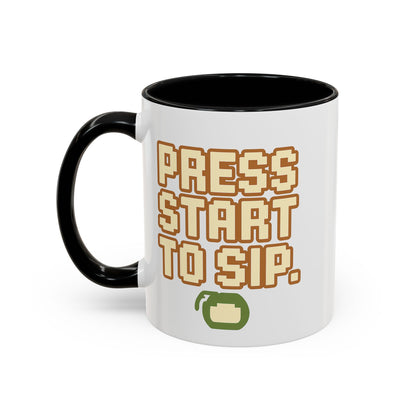Press Start to Sip, Unique Gift for Gamers, Fun Birthday Present, Video Game Decor, Geeky Kitchenware