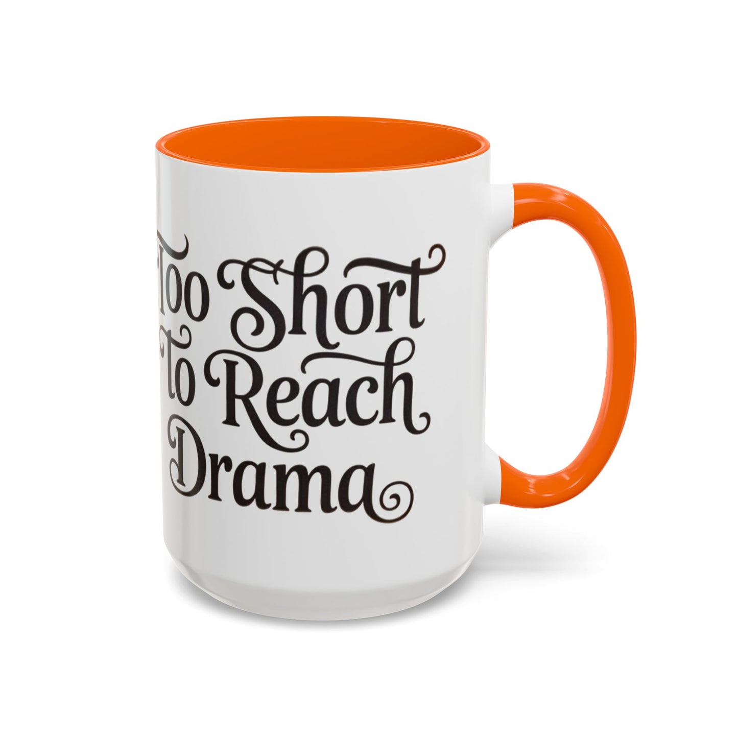 Drama-Free Accent Coffee Mug, Funny Gift, Coffee Lover Mug, Unique Office Mug, Relaxation Mug