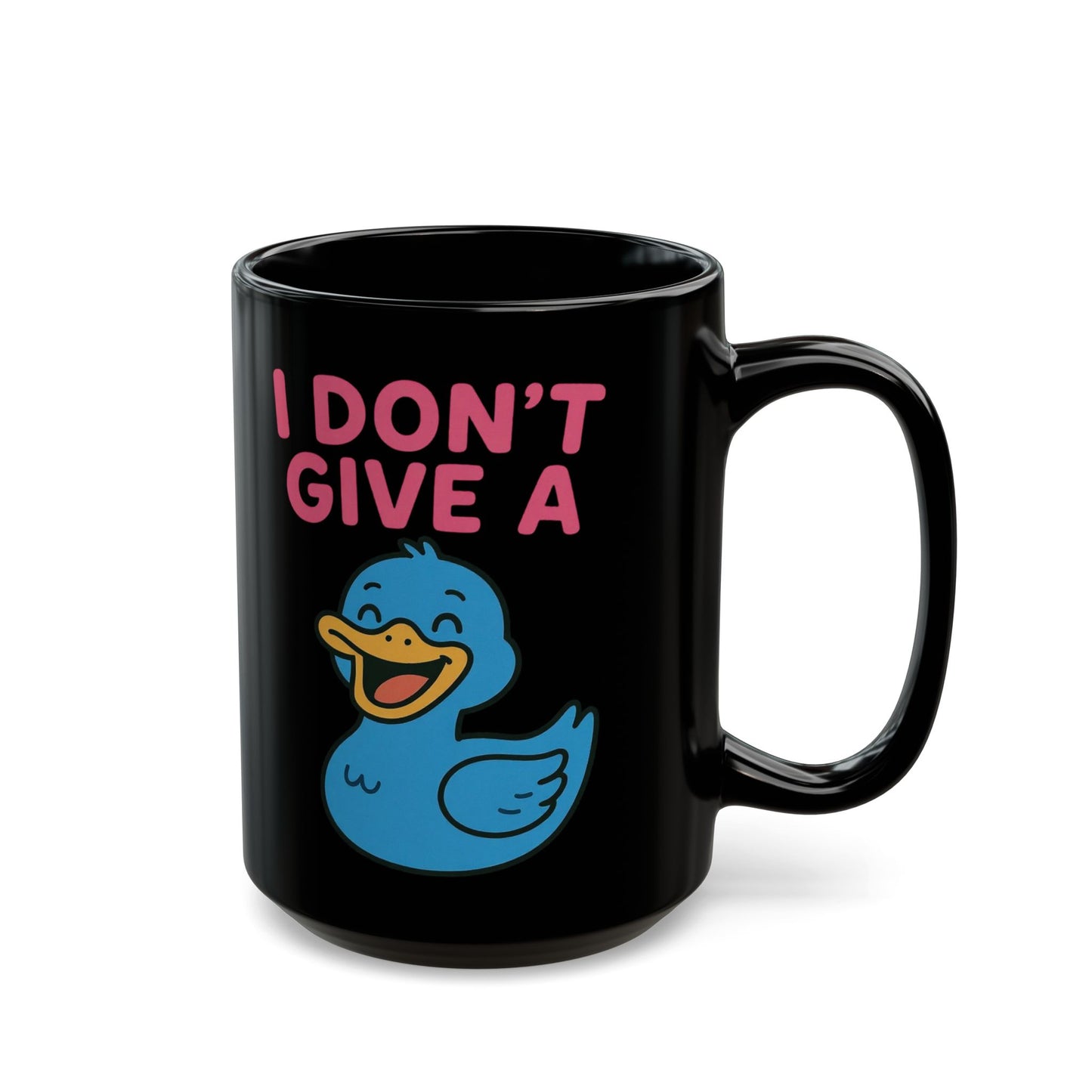 I Don't Give a Duck Mug | Fun Coffee Cup, Gift for Friends, Coffee Lover, Cute Office Mug, Humor Tea Cup