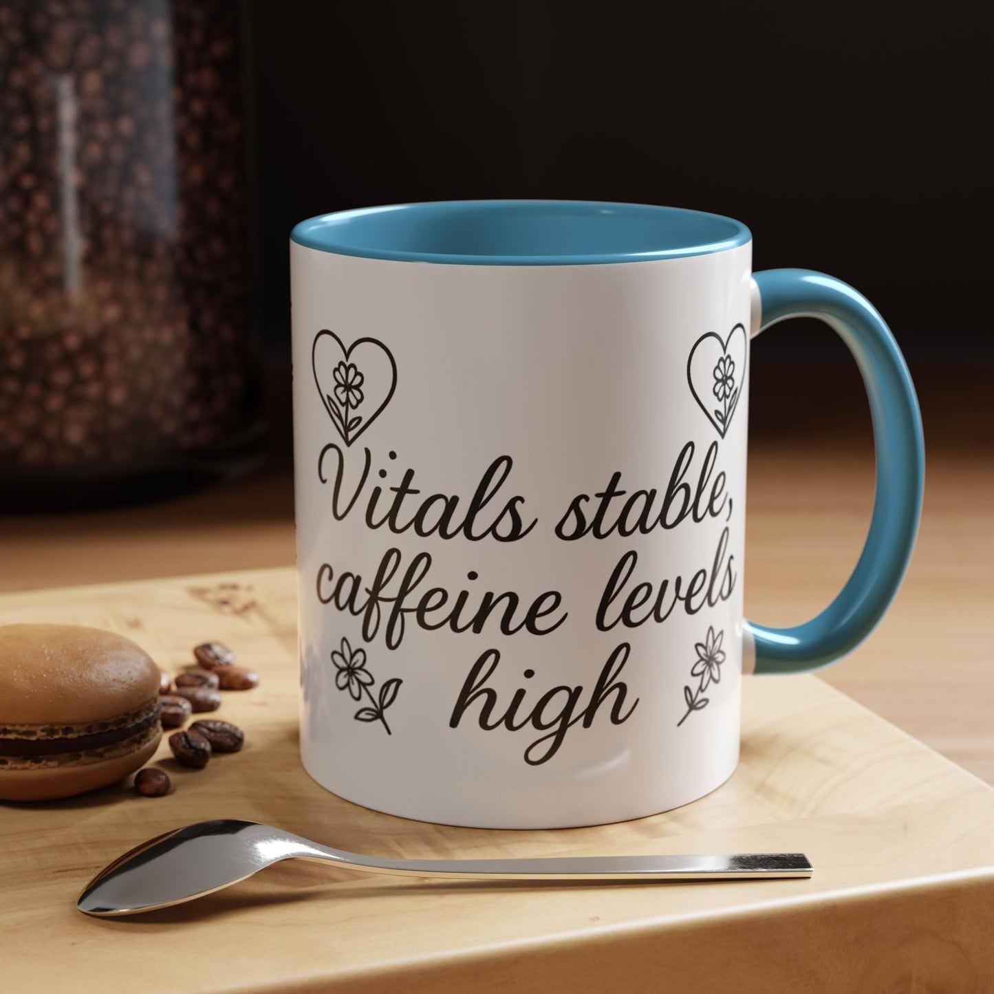 VITALS Stable Caffeine Levels High - Perfect Gift for EMT, Nurse, coffee lover