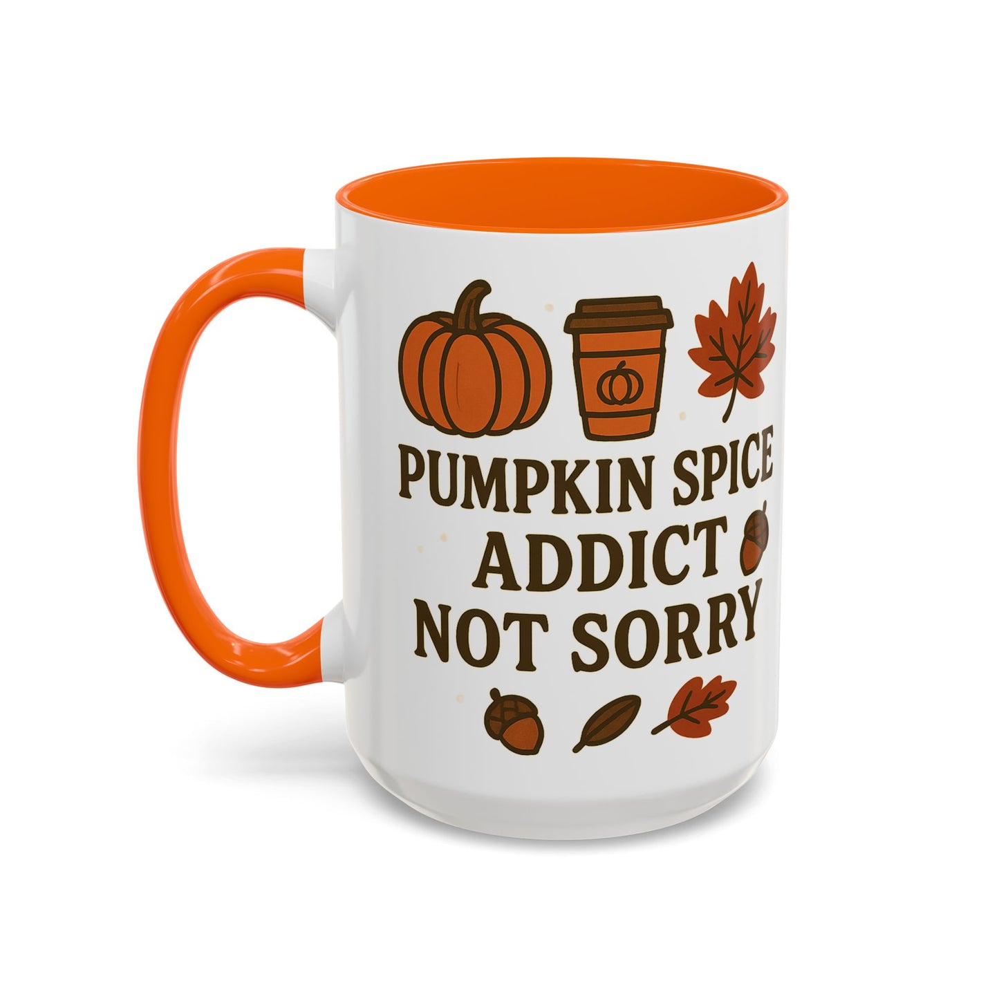 Pumpkin Spice Addict Coffee Mug, Cozy Fall Gift for Coffee Lovers, Autumn Decor, Cute Mug for Thanksgiving