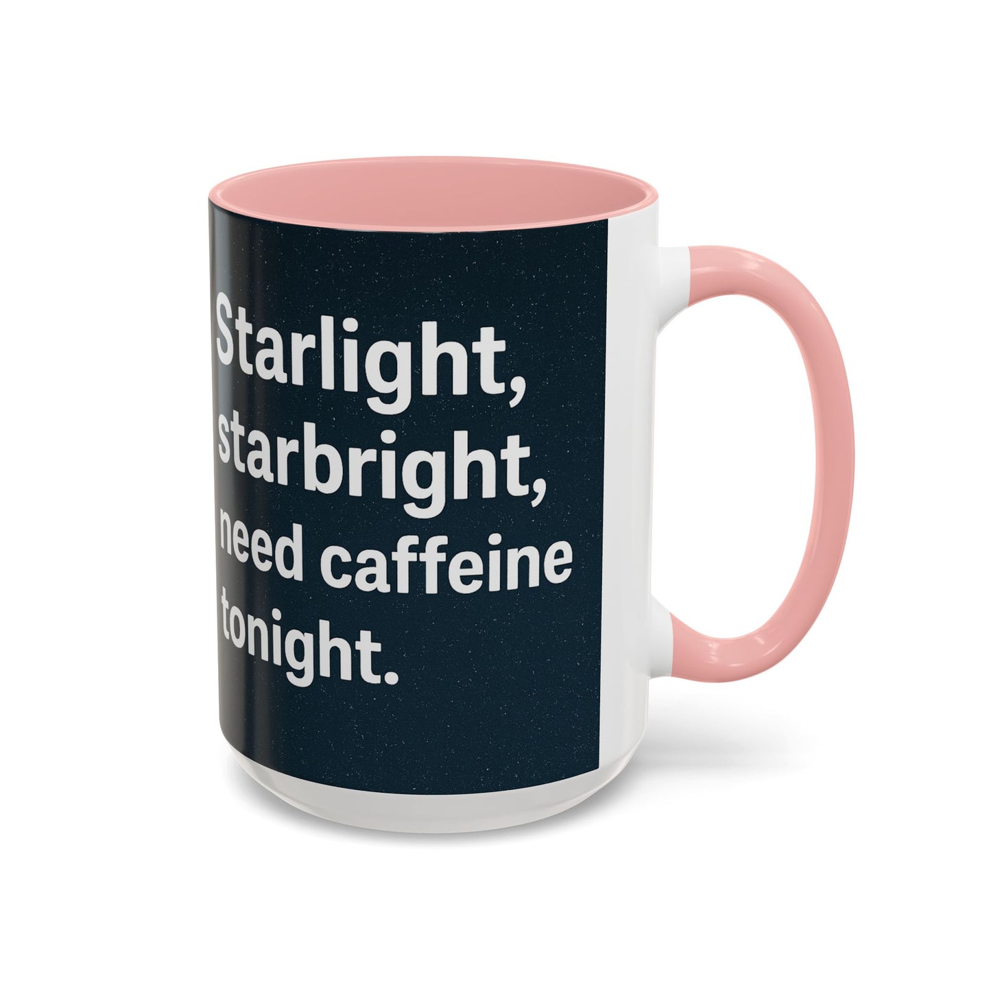 Starlight Caffeine Coffee Mug | Perfect for Coffee Lovers, Gift for Friends, Night Owl, Magical Mugs, Funny Cup