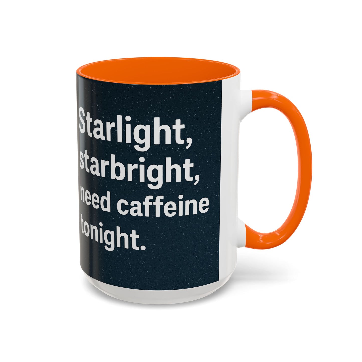 Starlight Caffeine Coffee Mug | Perfect for Coffee Lovers, Gift for Friends, Night Owl, Magical Mugs, Funny Cup
