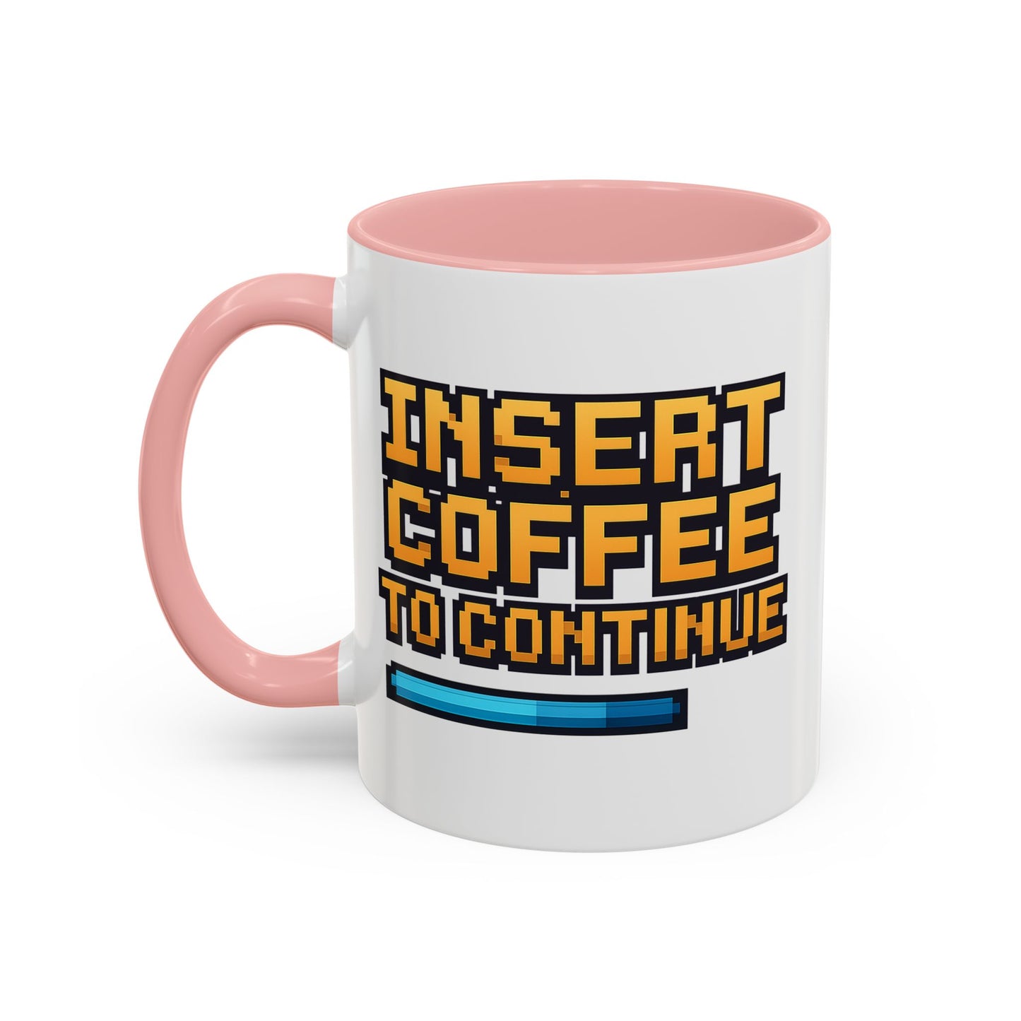 Insert Coffee to Continue, Gift for Tech Lovers, Office Desk Decor, Video Game Mug