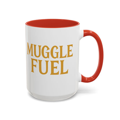 Muggle Fuel Coffee Mug - Wizarding-Themed Mug, Magic Inspired Gift, Cozy Home Addition, Perfect for Harry Potter Fans