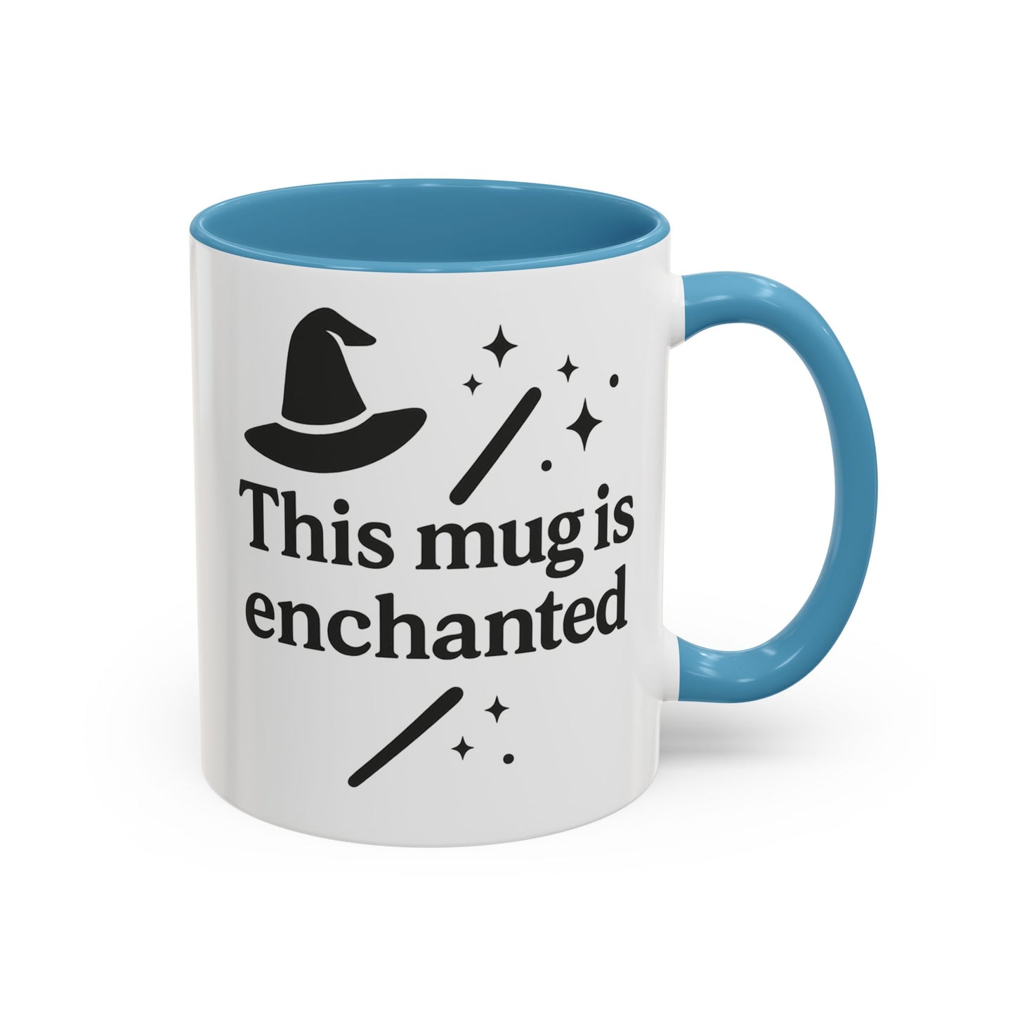Enchanted Witch Coffee Mug, Magical Mug Gift, Halloween Decor, Witchcraft Mug, Coffee Lover Gift, Enchanted Design