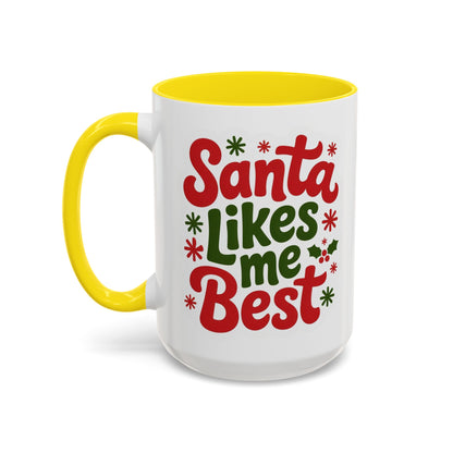 Holiday Santa Coffee Mug, Christmas Mug, Festive Drinkware, Gift for Santa Lovers, Coffee Lover's Cup