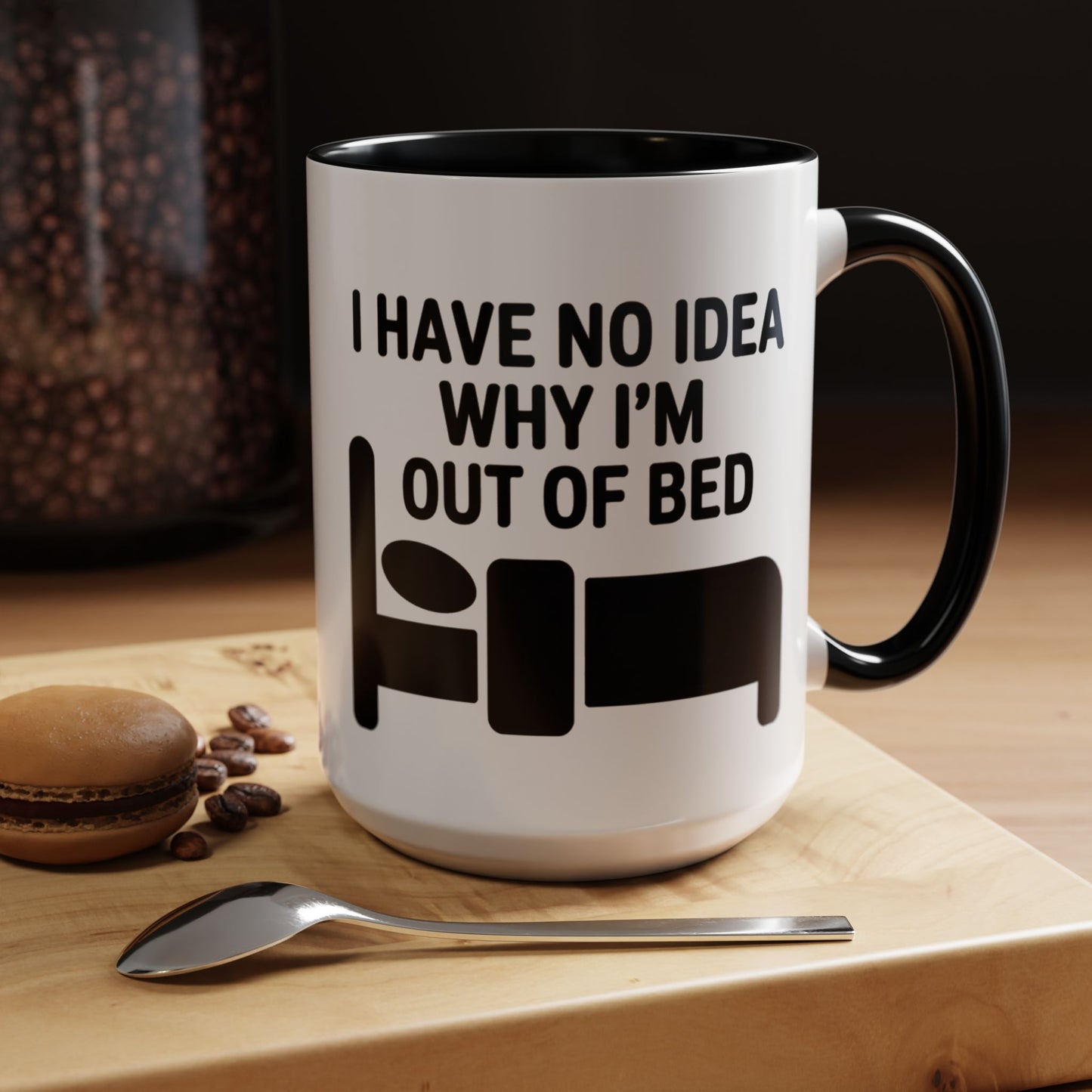 Funny Coffee Mug for Sleepyheads - Perfect Gift for Coffee Lovers, Humor Mug, Bedtime Coffee Cup