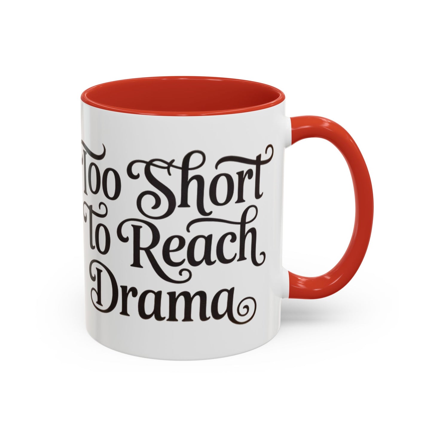 Drama-Free Accent Coffee Mug, Funny Gift, Coffee Lover Mug, Unique Office Mug, Relaxation Mug