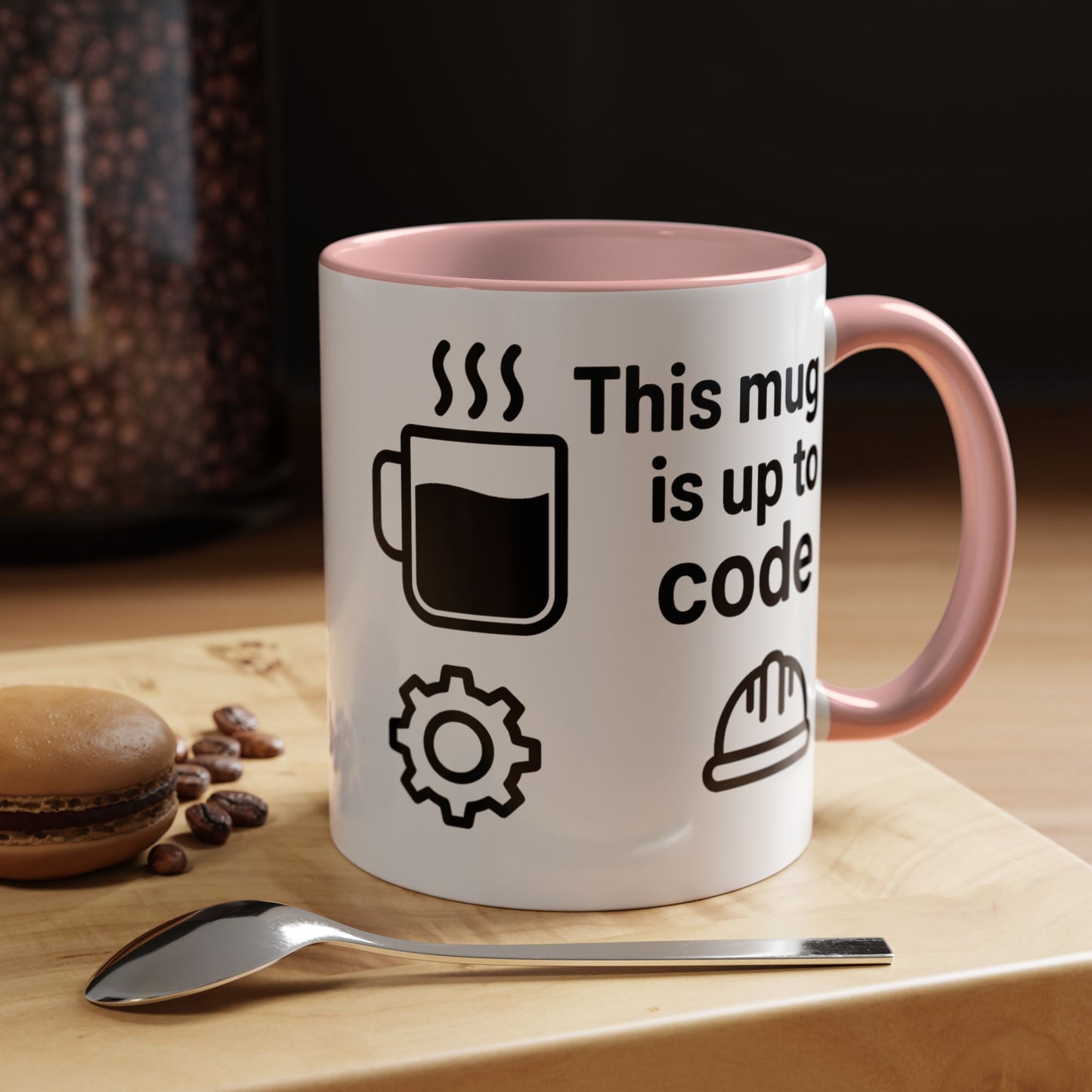 This Mug is Up To Code - Perfect Gift for Engineers, Plumbers, Contractors, and Builders