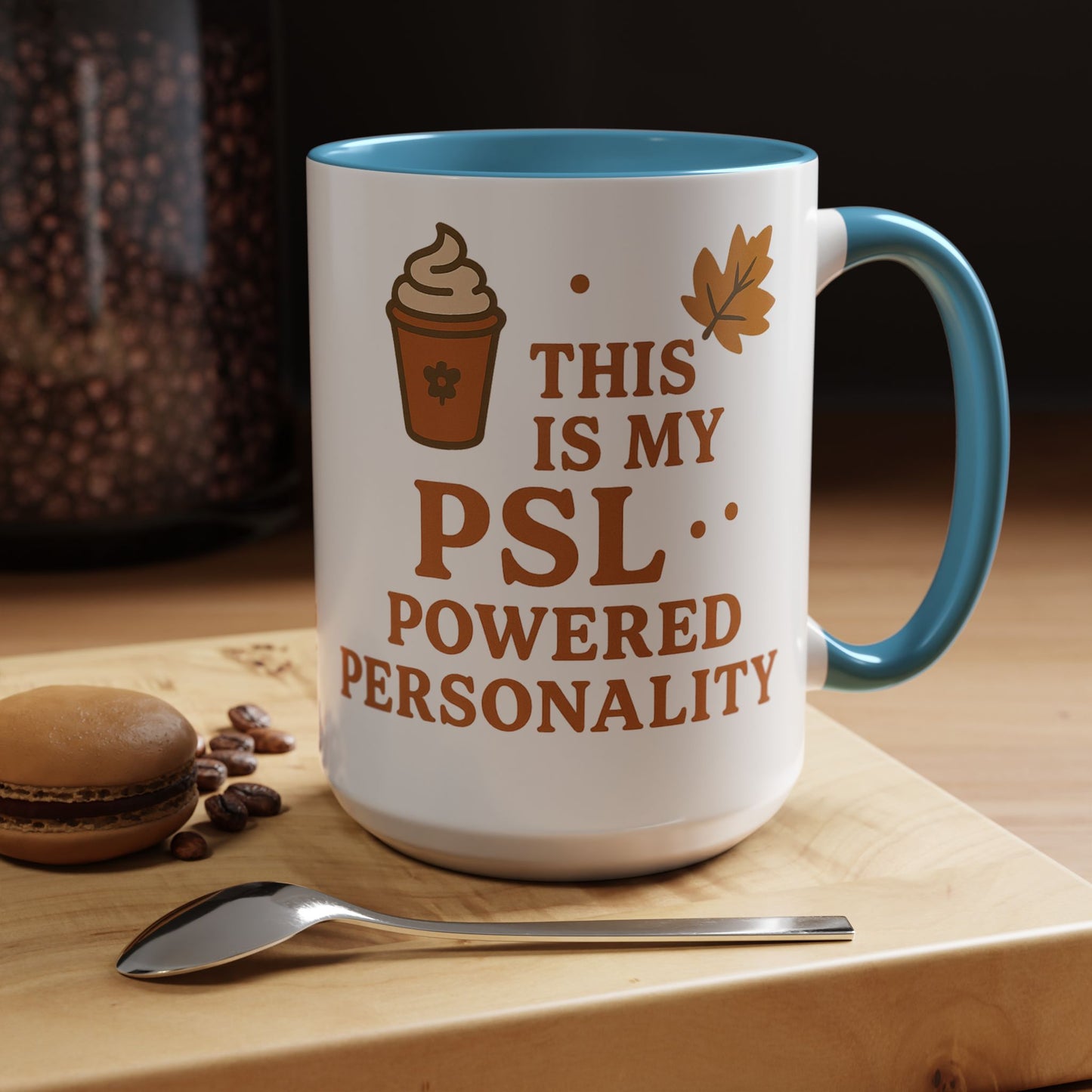Pumpkin Spice Latte Mug, Fall Coffee Cup, PSL Lover Gift, Autumn Decor, Cozy Kitchenware