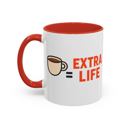 Coffee Extra Life Design, Unique Kitchen Decor, Birthday or Holiday Gift
