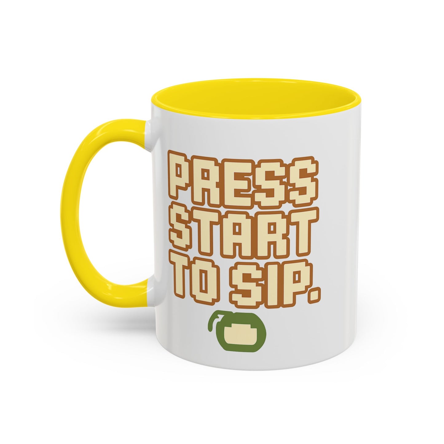 Press Start to Sip, Unique Gift for Gamers, Fun Birthday Present, Video Game Decor, Geeky Kitchenware