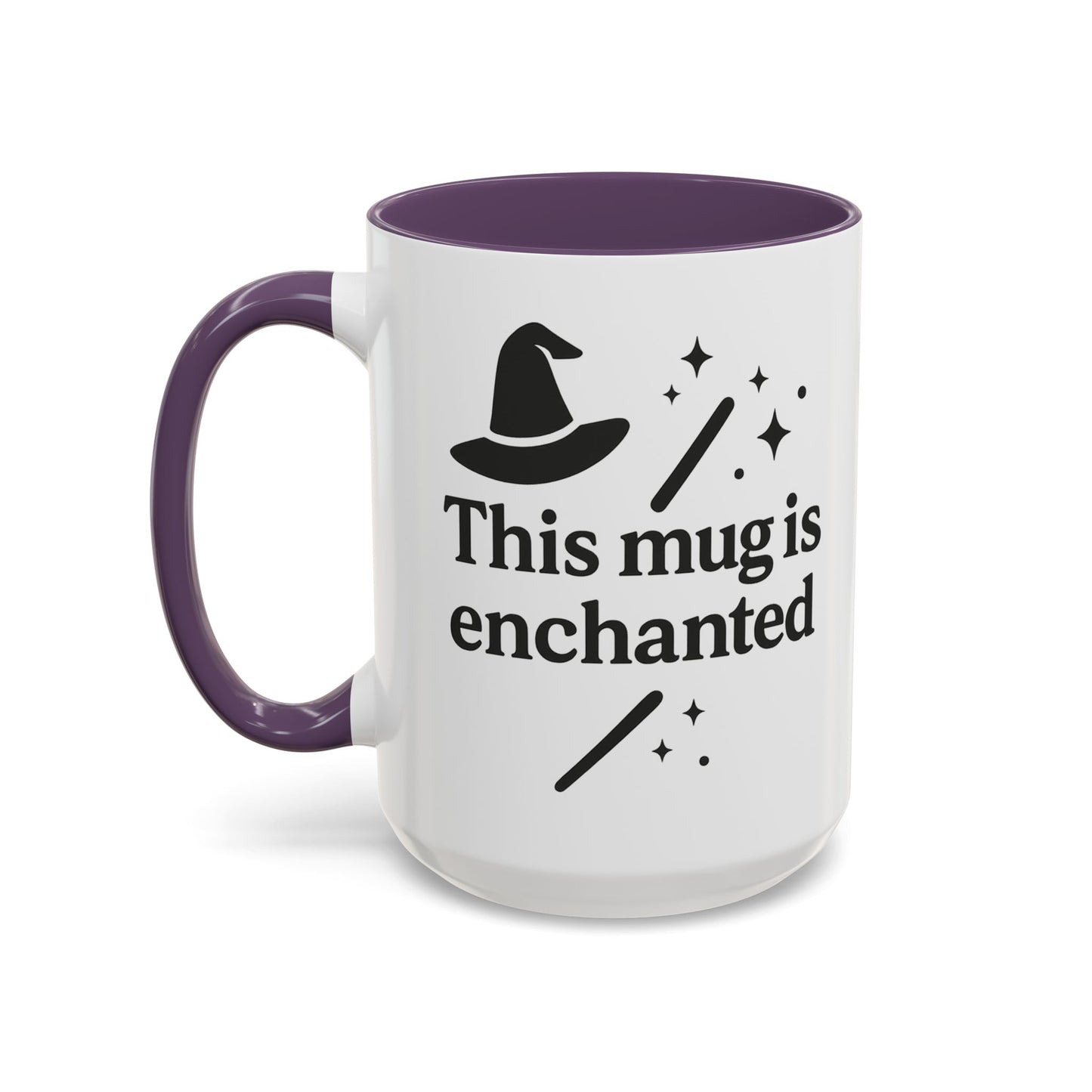 Enchanted Witch Coffee Mug, Magical Mug Gift, Halloween Decor, Witchcraft Mug, Coffee Lover Gift, Enchanted Design
