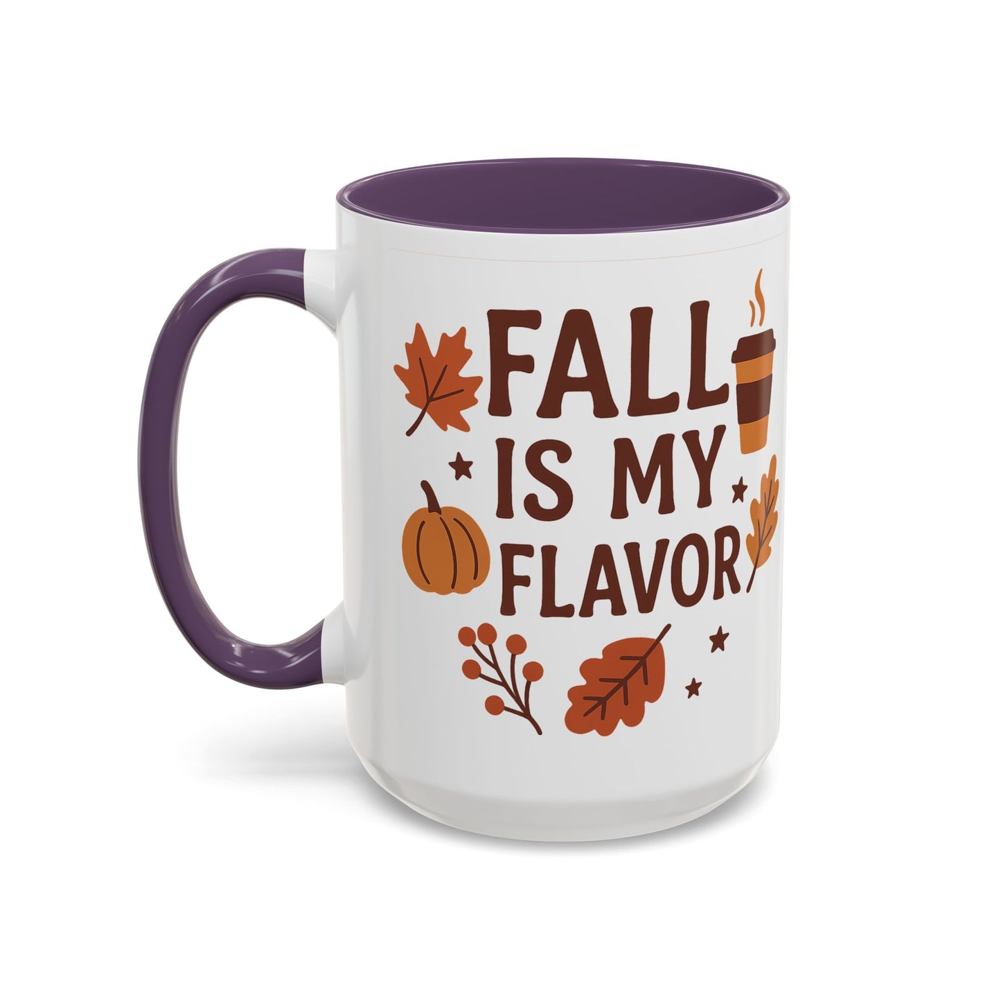 Fall Is My Flavor-Themed Coffee Mug, Cozy Autumn Vibes, Perfect Gift for Fall Lovers, Seasonal Mug