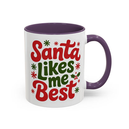Holiday Santa Coffee Mug, Christmas Mug, Festive Drinkware, Gift for Santa Lovers, Coffee Lover's Cup
