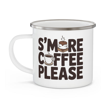 S'more Coffee Camping Mug, Rustic Outdoor Mug, Cute Adventure Coffee Cup, Camping Gift, Nature Lover's Mug