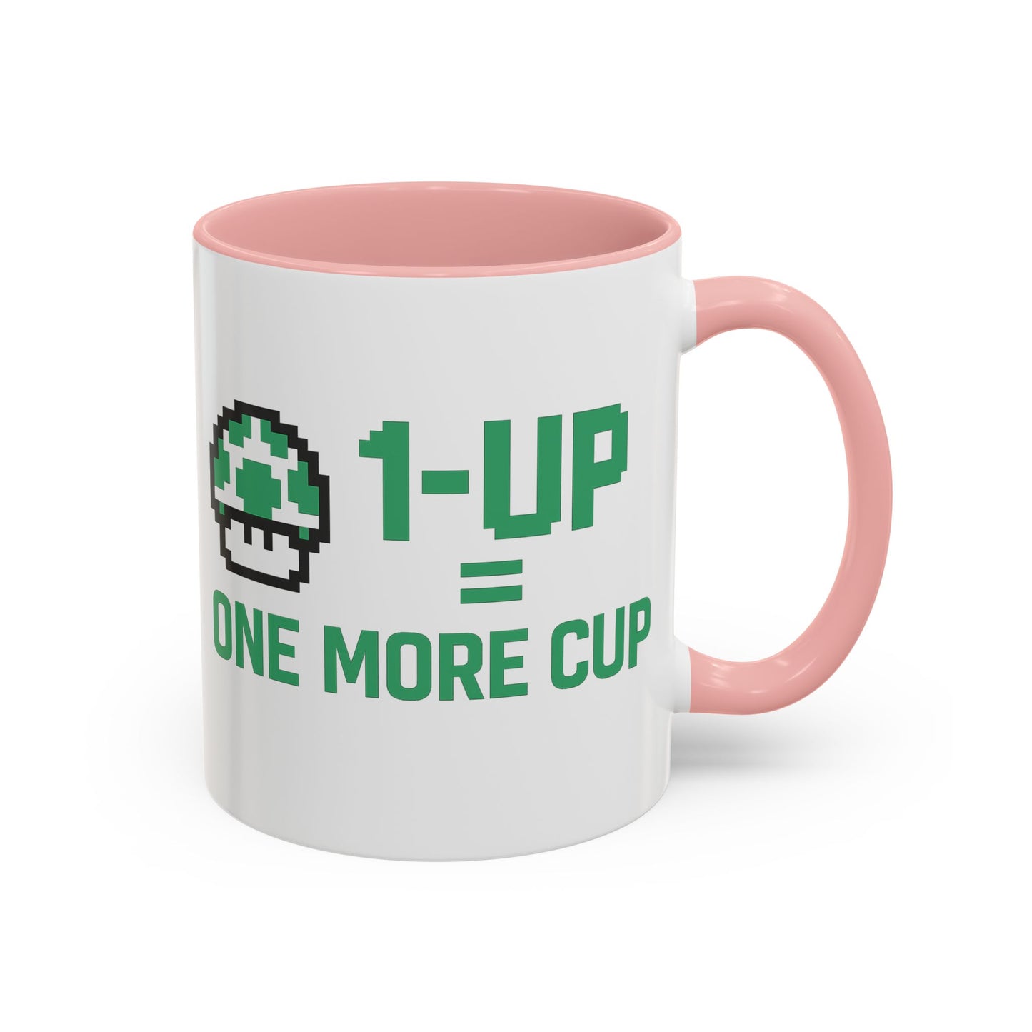 Retro Gaming Coffee Mug, 1-Up Mushroom Cup, Perfect Gift for Gamers, Funny Office Mug, Video Game Lover, Unique Birthday Present