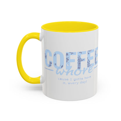 Coffee Whore Humorous Coffee Mug - Perfect Gift for Coffee Lovers