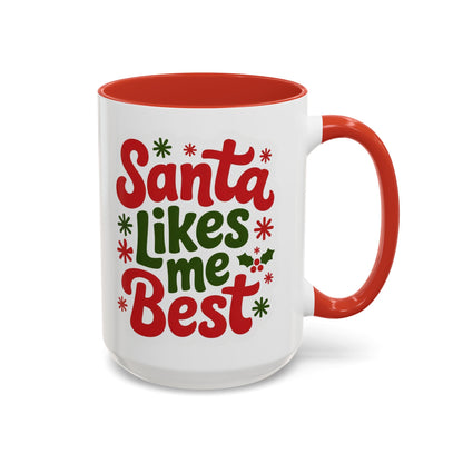 Holiday Santa Coffee Mug, Christmas Mug, Festive Drinkware, Gift for Santa Lovers, Coffee Lover's Cup