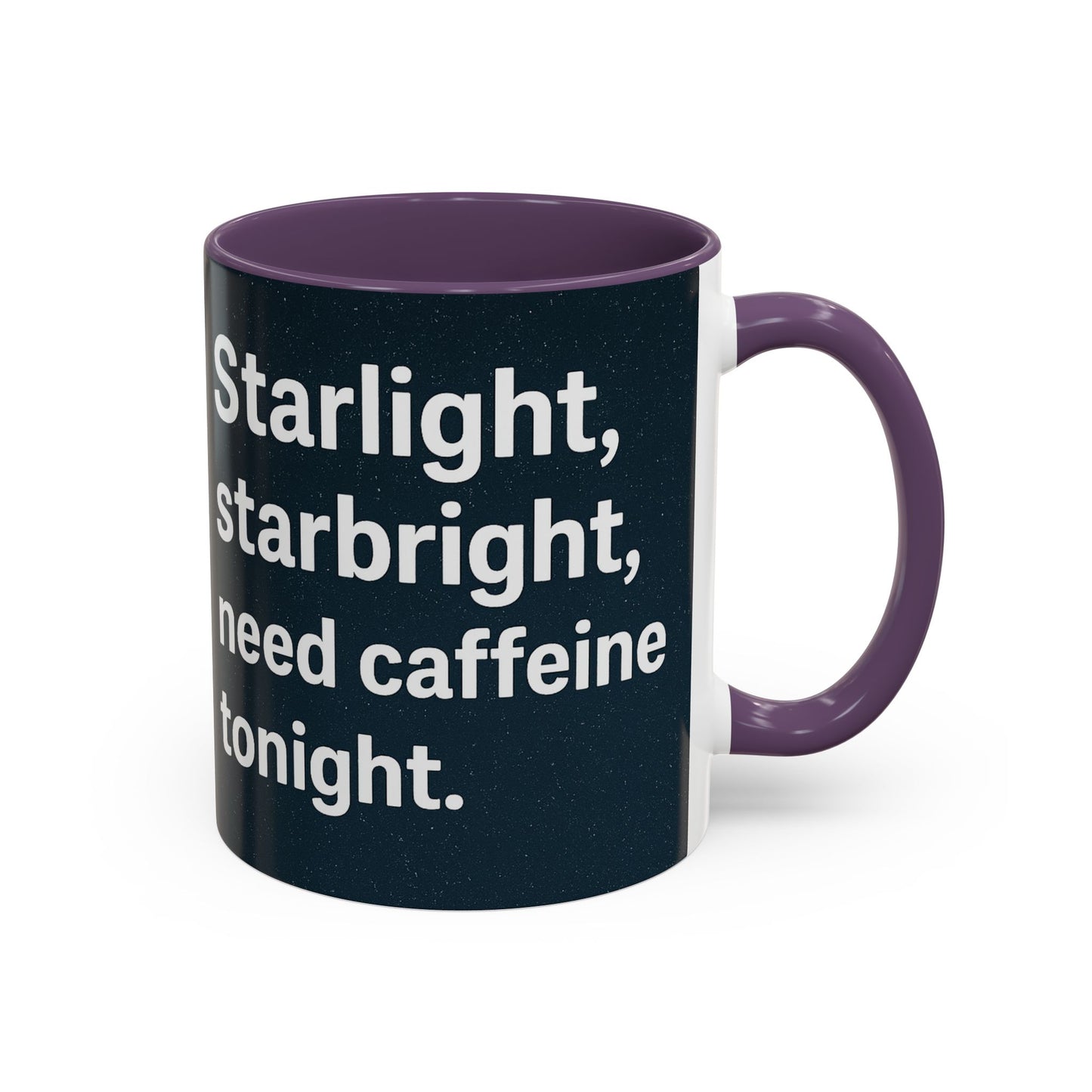 Starlight Caffeine Coffee Mug | Perfect for Coffee Lovers, Gift for Friends, Night Owl, Magical Mugs, Funny Cup