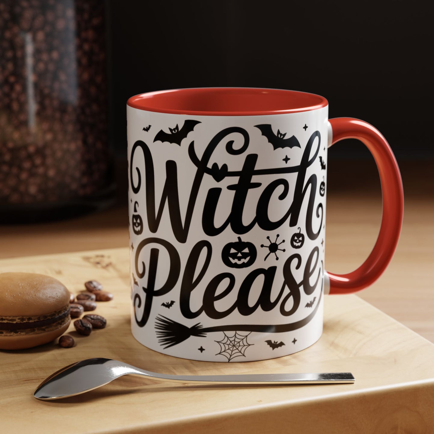 Witch Please Coffee Mug, Halloween Gift, Spooky Decor, Witchcraft Mug, Fall Home Decor, Cute Halloween Present