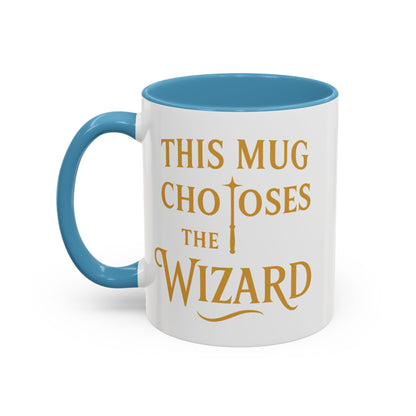 Wizard Choice Coffee Mug - Unique Gift for Wizards, Fun Coffee Lover Cup, Magical Drinkware, Birthday Present, Fantasy Mug