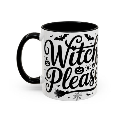 Witch Please Coffee Mug, Halloween Gift, Spooky Decor, Witchcraft Mug, Fall Home Decor, Cute Halloween Present