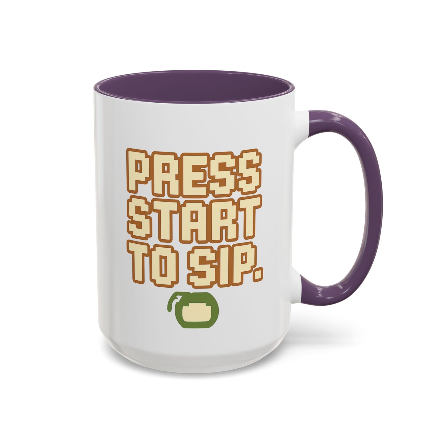 Press Start to Sip, Unique Gift for Gamers, Fun Birthday Present, Video Game Decor, Geeky Kitchenware