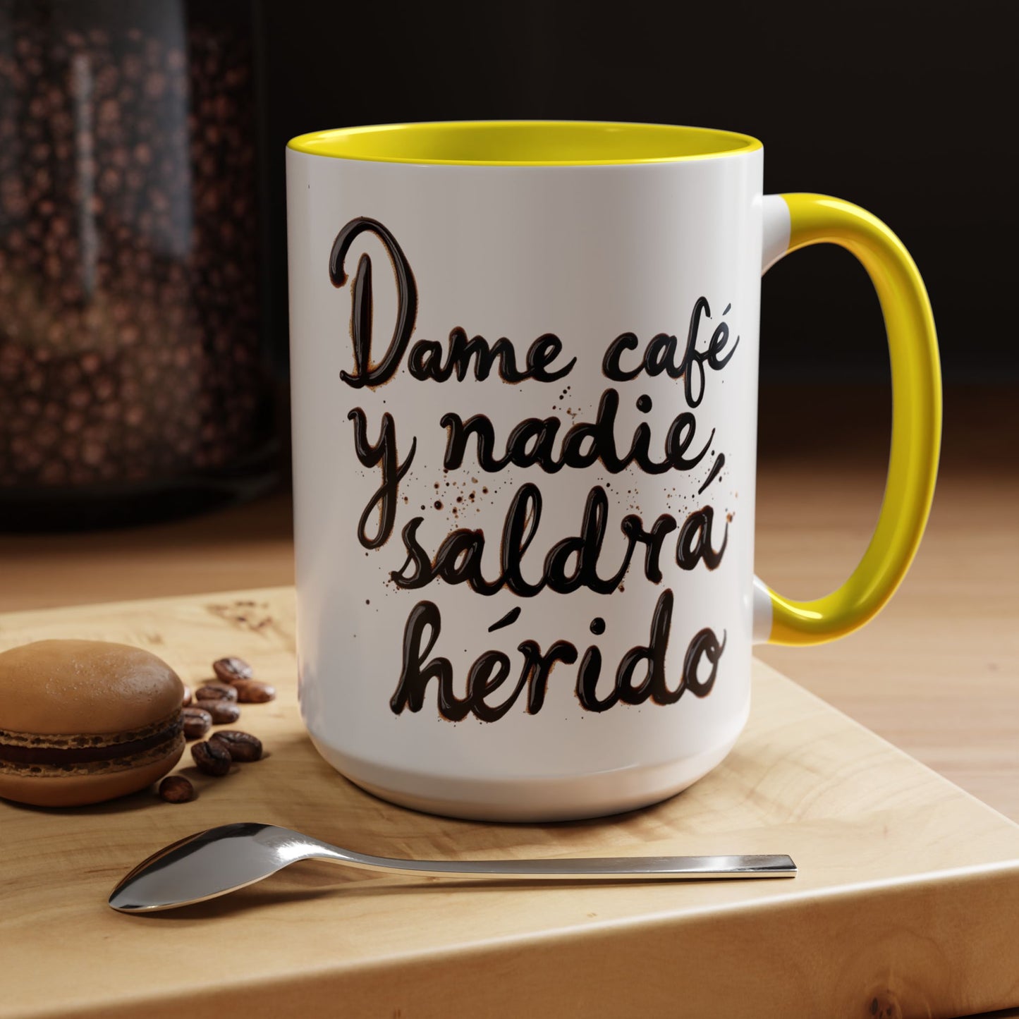 Dame cafe y nadie saldra herido - Perfect Gift for Coffee Lovers give me the coffee and no one gets hurt