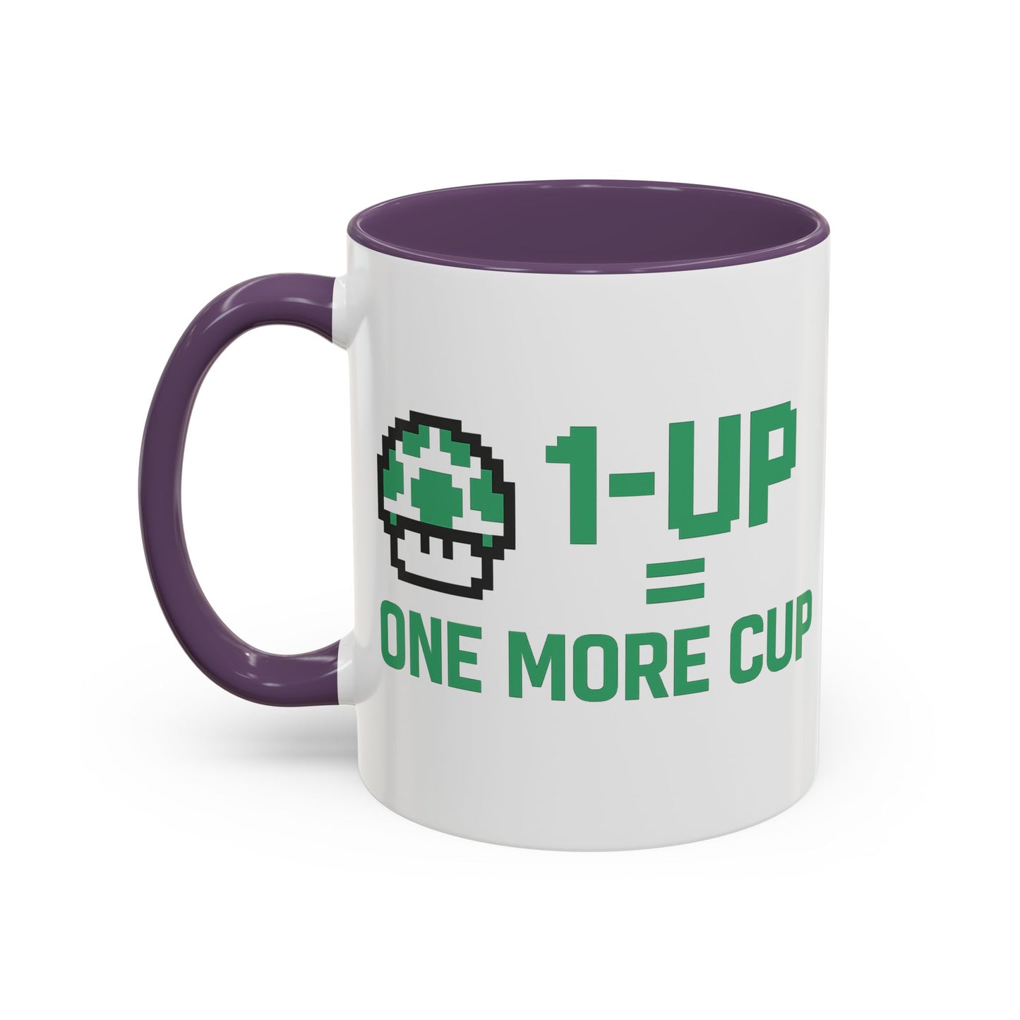 Retro Gaming Coffee Mug, 1-Up Mushroom Cup, Perfect Gift for Gamers, Funny Office Mug, Video Game Lover, Unique Birthday Present