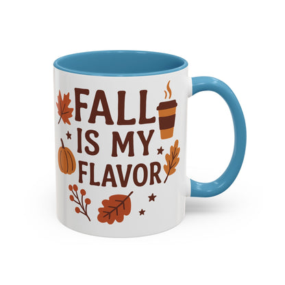 Fall Is My Flavor-Themed Coffee Mug, Cozy Autumn Vibes, Perfect Gift for Fall Lovers, Seasonal Mug
