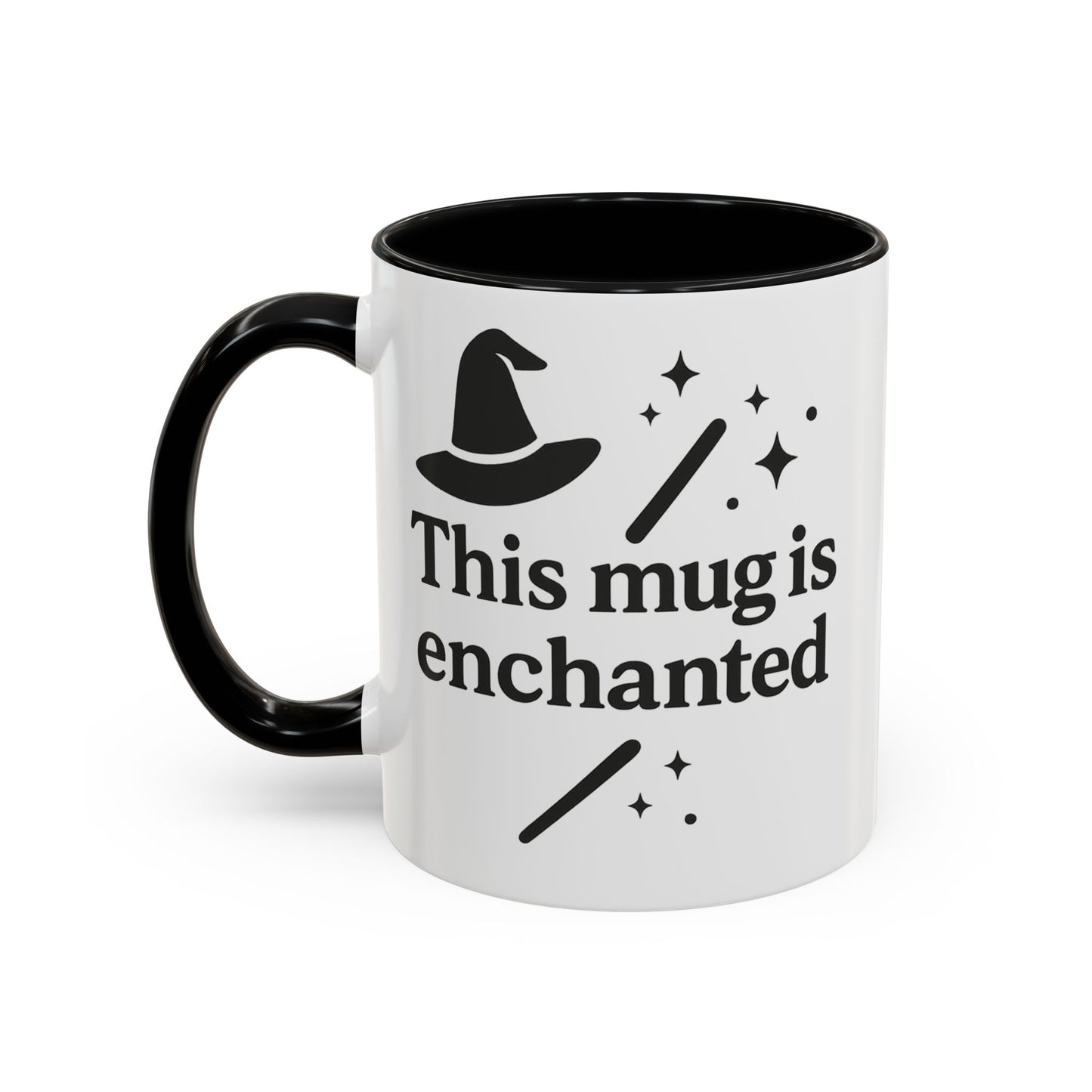 Enchanted Witch Coffee Mug, Magical Mug Gift, Halloween Decor, Witchcraft Mug, Coffee Lover Gift, Enchanted Design
