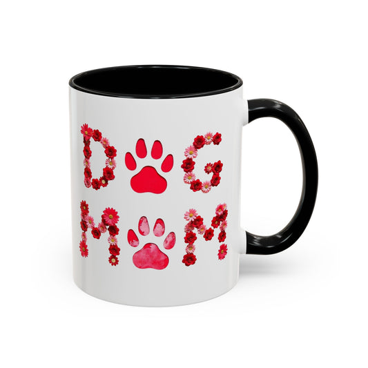 Floral Dog Mom Coffee Mug - Perfect Gift for Pet Lovers, Dog Owners, Mother's Day