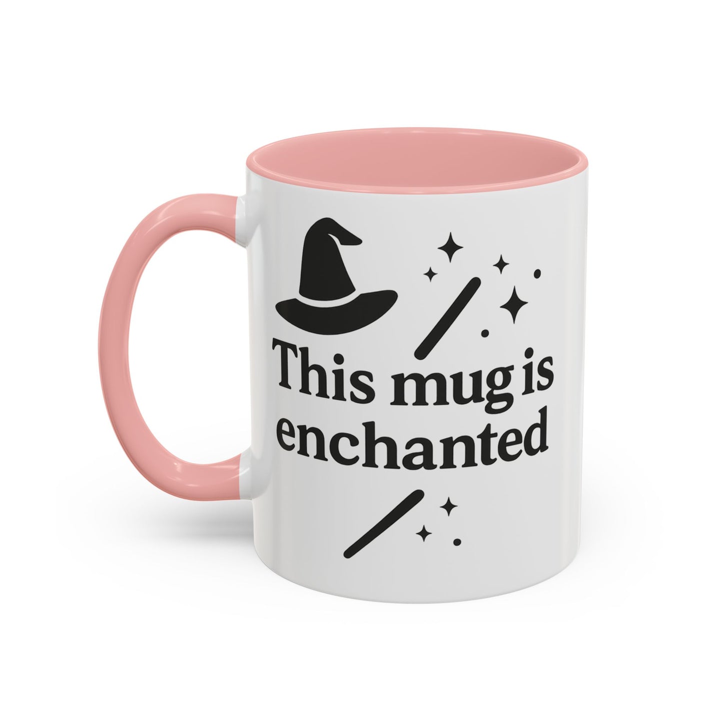 Enchanted Witch Coffee Mug, Magical Mug Gift, Halloween Decor, Witchcraft Mug, Coffee Lover Gift, Enchanted Design