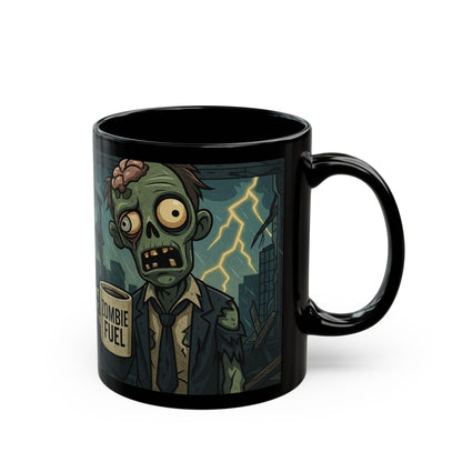 Zombie Fuel Mug - Perfect for Halloween, Coffee Lover, Gag Gift, Home Decor, Funktastic Beverage Holder