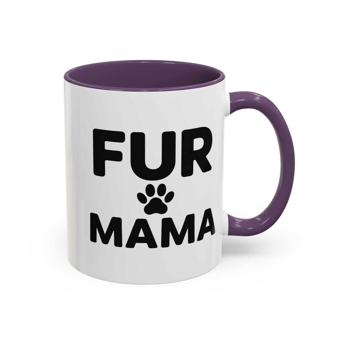 Fur Mama Coffee Mug - Perfect Gift for Dog Lovers, Pet Parents, Animal Enthusiasts, Mother's Day, Birthdays, Coffee Lovers