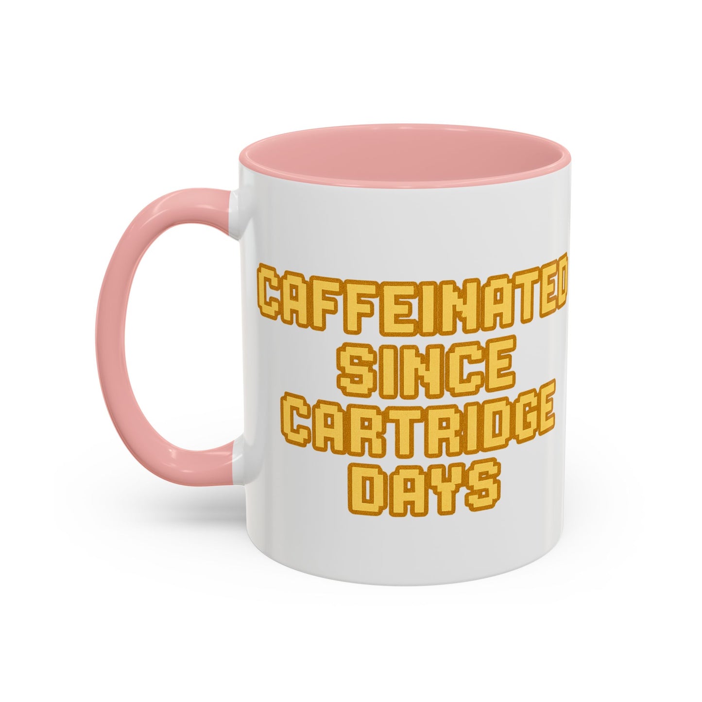 Caffeinated Nostalgia Coffee Mug, Retro Gamer Mug, Gift for Gamers, Fun Coffee Cup, Unique Kitchenware, Video Game Enthusiast