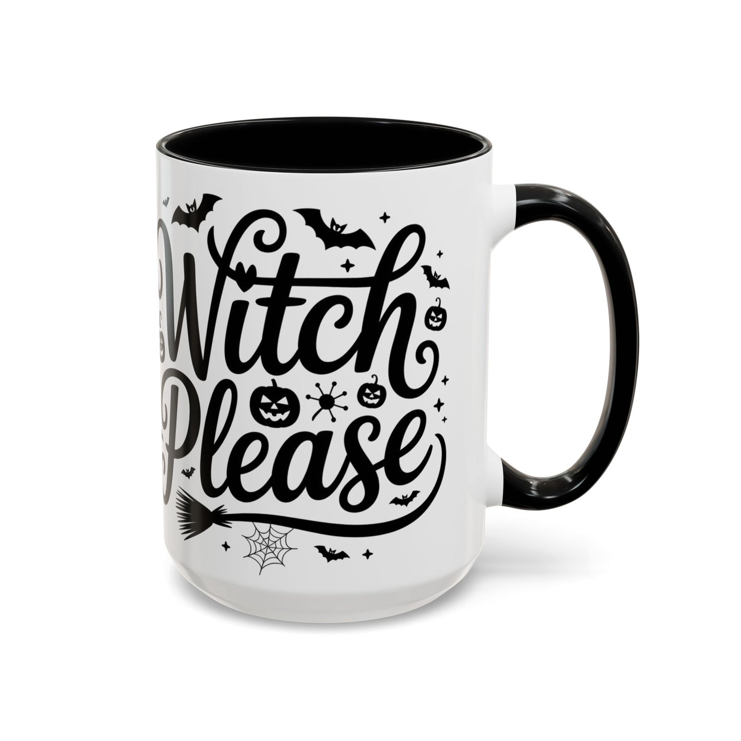 Witch Please Coffee Mug, Halloween Gift, Spooky Decor, Witchcraft Mug, Fall Home Decor, Cute Halloween Present