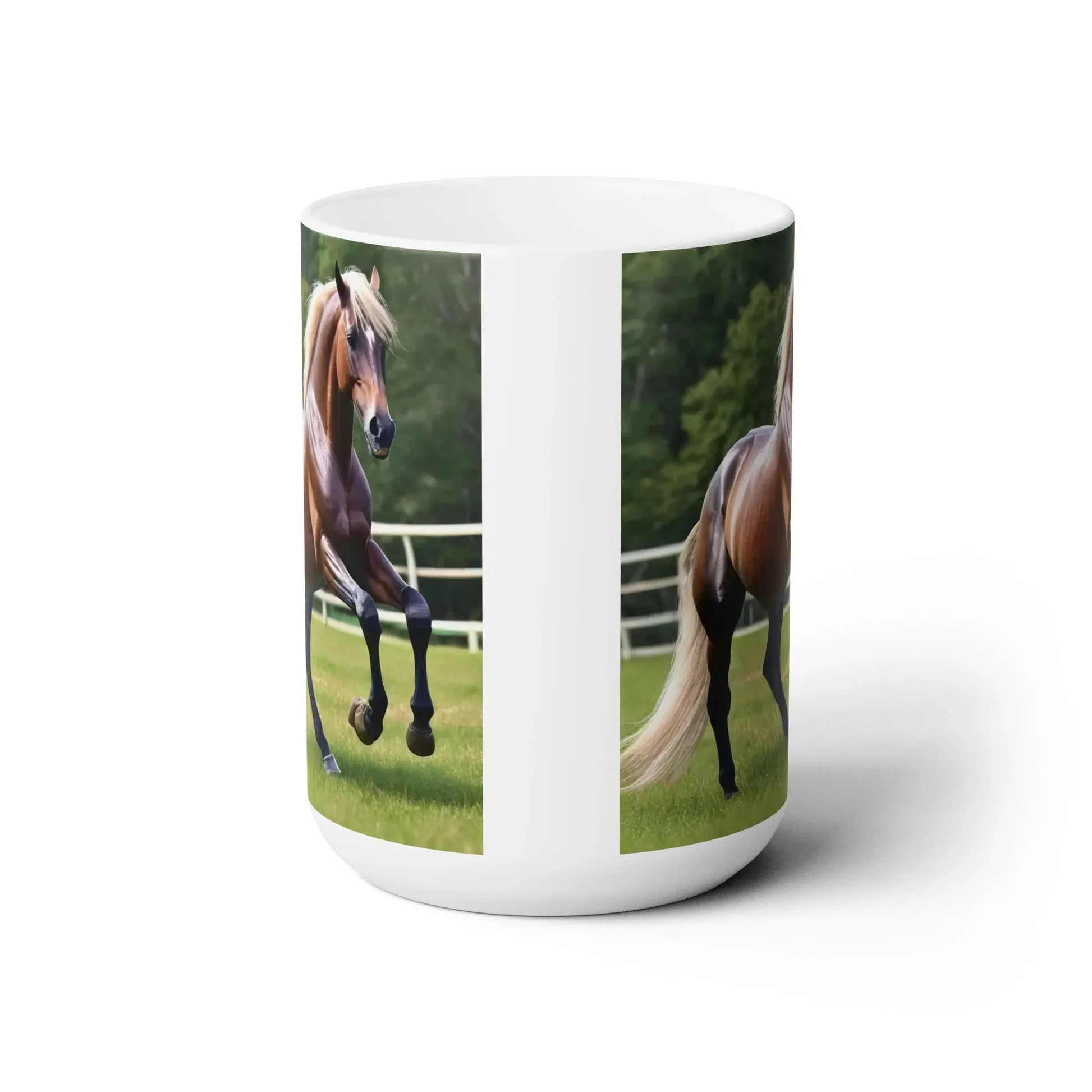 Ceramic Mug 15oz with Horse - Mug World