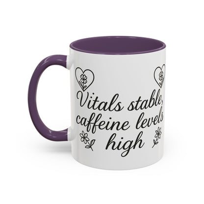VITALS Stable Caffeine Levels High - Perfect Gift for EMT, Nurse, coffee lover