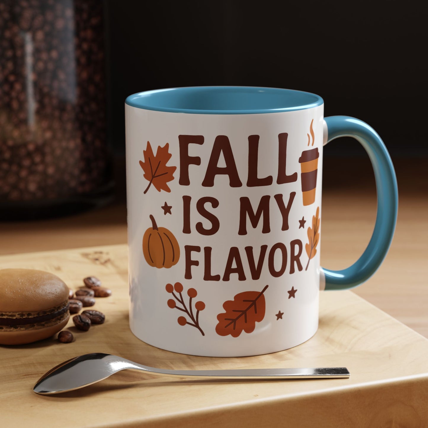 Fall Is My Flavor-Themed Coffee Mug, Cozy Autumn Vibes, Perfect Gift for Fall Lovers, Seasonal Mug