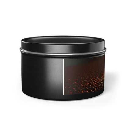 Aromatic Coffee Scented Tin Candle - Cozy Home Decor for Coffee Lovers