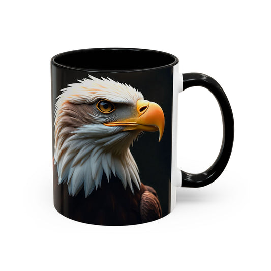 Eagle Design Ceramic Coffee Mug | Nature Lover Gift, Wildlife Decor, Bird Lover Present