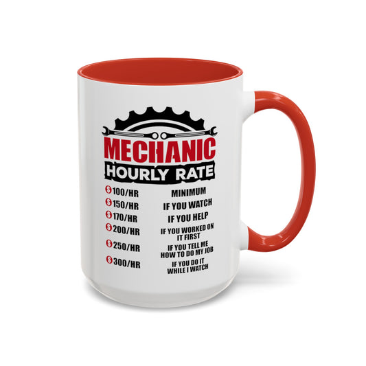 Mechanic Hourly Rate11oz/15oz