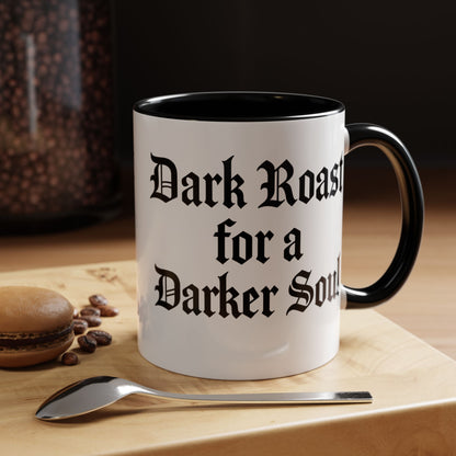 Dark Roast for a Darker Soul, Unique Gift for Coffee Lovers, Halloween Decor, Espresso Mug, Birthday Gift, [...]